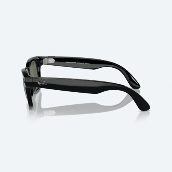 Умные очки Ray-Ban Glass Wayfarer Gen 2 RW4012 Shiny Black/Transitions Graphite Green L
