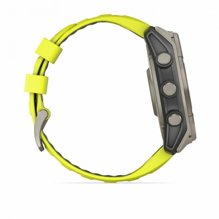 умные часы watch garmin fenix 8 51 solar sapphire titanium natural yellow band 010-02907-21