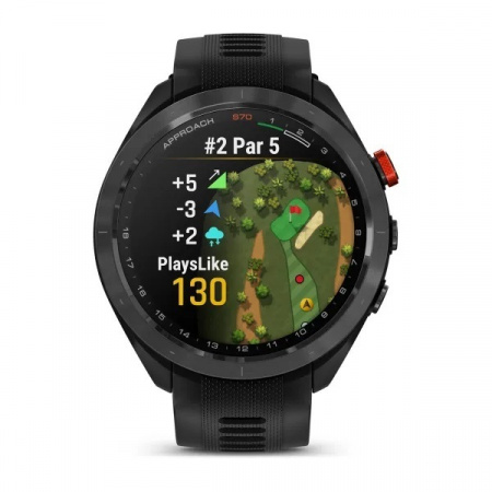 умные часы watch garmin approach s70 47 black 010-02746-12