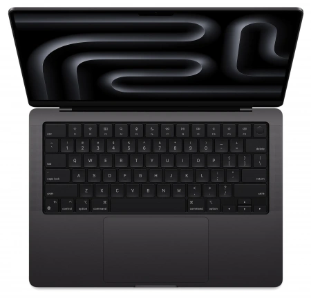 ноутбук macbook pro 14 m4 (10-cpu, 10-gpu) 24/1tb space black(mcx04) ноутбук macbook pro 14 m4 (10-cpu, 10-gpu) 24/1tb space black(mcx04)