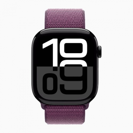 умные часы apple watch s10 46 mm jet black aluminum case sport loop plum умные часы apple watch s10 46 mm jet black aluminum case sport loop plum