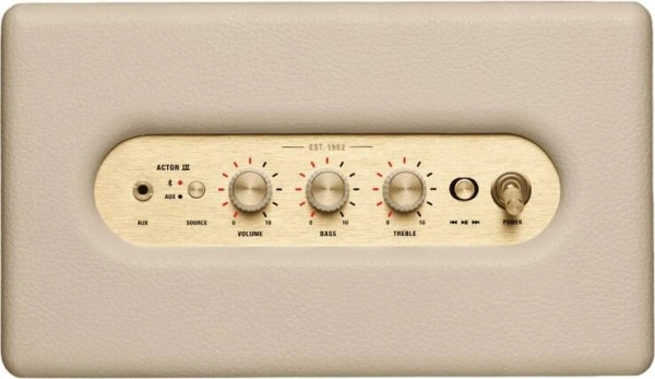 портативная акустика marshall acton 3 cream портативная акустика marshall acton 3 cream