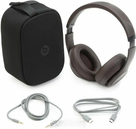 head phones beats studio pro wireless deep brown