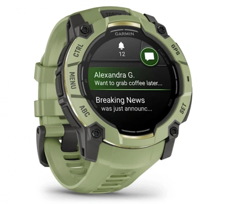 умные часы watch garmin instinct 3 50 amoled fern green with fern green band 010-03020-02