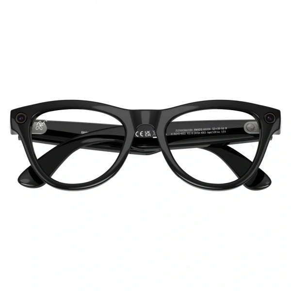 Умные очки Ray-Ban (M) Glass Skyler RW4010 Shiny Black/Transitions Amethyst