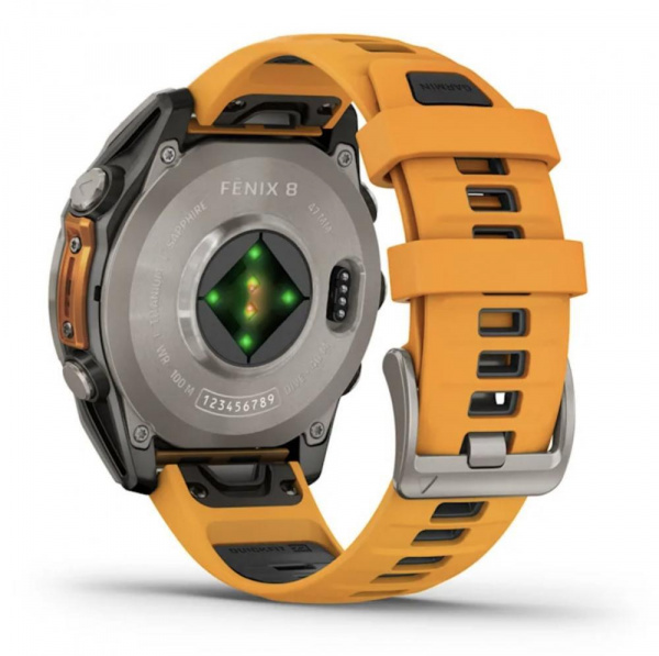 умные часы watch garmin fenix 8 47 amoled sapphire graphite dlc titanium with spark orange silicone умные часы watch garmin fenix 8 47 amoled sapphire graphite dlc titanium with spark orange silicone