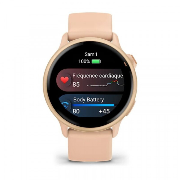 умные часы watch garmin vivoactive 6 pink dawn with pink dawn 010-02985-43