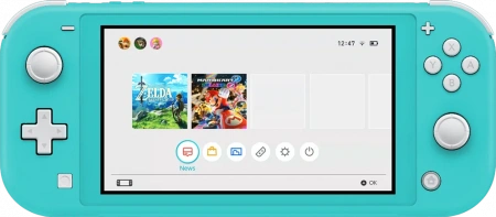 nintendo switch lite torquosie