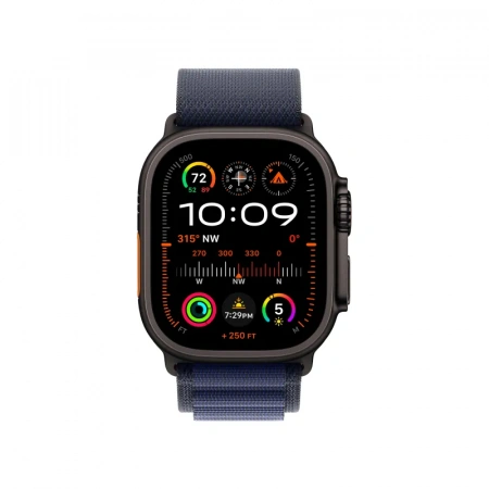 умные часы apple watch ultra 2 (2024) 49 black titanium case with l navy alpine loop умные часы apple watch ultra 2 (2024) 49 black titanium case with l navy alpine loop