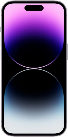 смартфон iphone 14 pro 128 gb deep purple (nano-sim + esim)
