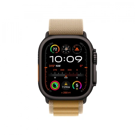 умные часы apple watch ultra 2 (2024) 49 black titanium case with l tan alpine loop умные часы apple watch ultra 2 (2024) 49 black titanium case with l tan alpine loop