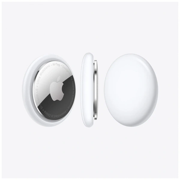 трекер apple airtag gen 2 (2026) белый/серебристый, 1 шт.