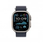 умные часы apple watch ultra 2 (2024)  49 natural titanium case with navy ocean band