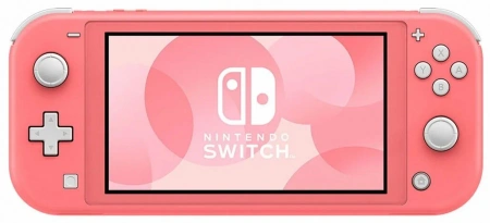 nintendo switch lite coral