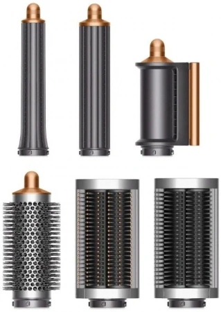 стайлер dyson airwrap long complete hs05 long nickel/copper стайлер dyson airwrap long complete hs05 long nickel/copper