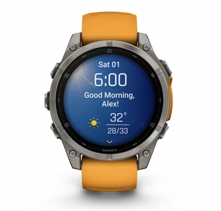 умные часы watch garmin fenix 8 47 amoled sapphire graphite dlc titanium with spark orange silicone умные часы watch garmin fenix 8 47 amoled sapphire graphite dlc titanium with spark orange silicone