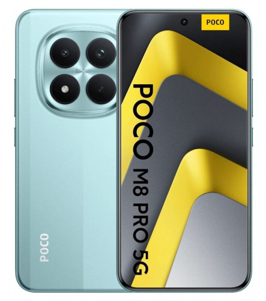 смартфон pocophone m8 pro 8/256gb зеленый (green) смартфон pocophone m8 pro 8/256gb зеленый (green)