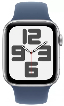 умные часы apple watch se 2 (2024) 44 mm m/l silver denim sport band умные часы apple watch se 2 (2024) 44 mm m/l silver denim sport band