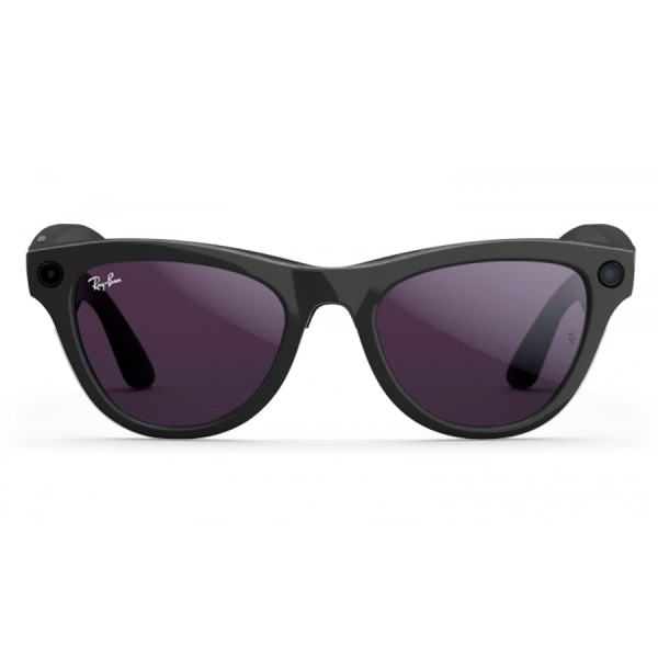 Умные очки Ray-Ban (M) Glass Skyler RW4010 Shiny Black/Transitions Amethyst