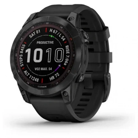 умные часы watch garmin fenix 7 sapphire solar black 010-02540-21