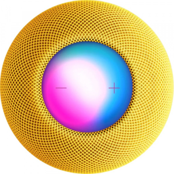 умная колонка apple homepod mini (желтый, wi-fi) умная колонка apple homepod mini (желтый, wi-fi)