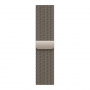 умные часы apple watch s11 42mm gold titanium case with milanese loop natural