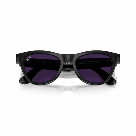 умные очки ray-ban meta skyler (l), rw4010 black/amethyst transitions