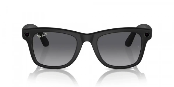 умные очки ray-ban meta glass wayfarer rw4006 matte black/polar gradient graphite