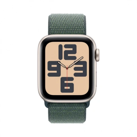 умные часы apple watch se2 (2024) 40 starlight lake green sport loop