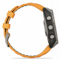 умные часы watch garmin fenix 8 47 amoled sapphire graphite dlc titanium with spark orange silicone умные часы watch garmin fenix 8 47 amoled sapphire graphite dlc titanium with spark orange silicone