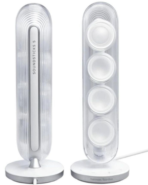 портативная акустика harman/kardon soundsticks 5 white