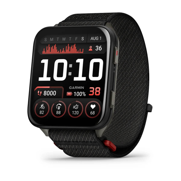 Умные часы Watch Garmin Venu X1 Black/Slate Titanium with Black Nylon 010-02980-13