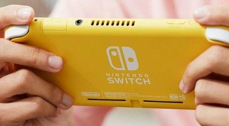 nintendo switch lite yellow