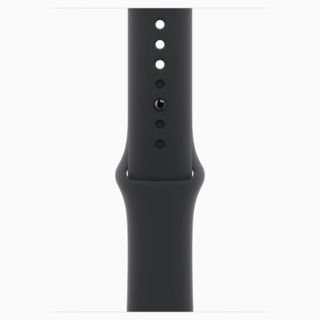 умные часы apple watch s10 46 mm slate titanium case black sport band m/l (mwye3) lte