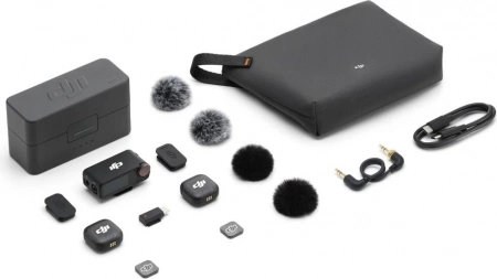 беспроводной микрофон dji mic 3 (2 tx + 1 rx + charging case) беспроводной микрофон dji mic 3 (2 tx + 1 rx + charging case)