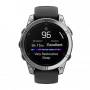 умные часы watch garmin fenix e 47 mm amoled stainless 010-03025-00