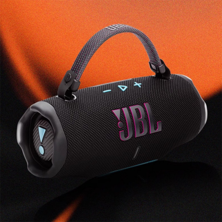 портативная акустика jbl charge 6 black оrange