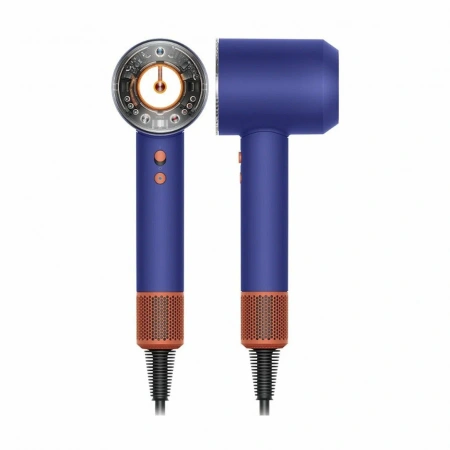 фен dyson hd16 supersonic nural vinca blue/topaz orange