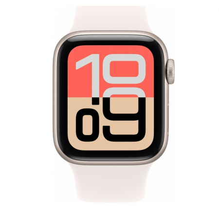 умные часы apple watch se 3 44mm (2025) starlight aluminum case with sport band starlight m/l умные часы apple watch se 3 44mm (2025) starlight aluminum case with sport band starlight m/l