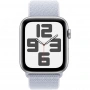 умные часы apple watch se2 (2024) 40 silver sport loop