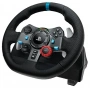руль игровой logitech g driving force g29 для ps5, ps4, ps3 и пк, черный