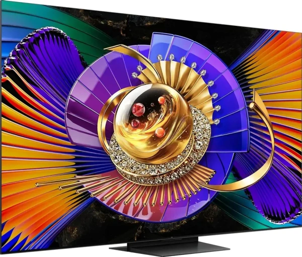 телевизор tcl 75x11l sqd mini led, qled, 4k ultra hd, смарт тв, google tv