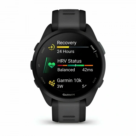 умные часы watch garmin forerunner 165 black slate 010-02863-20 умные часы watch garmin forerunner 165 black slate 010-02863-20