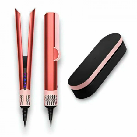 dyson ht01 airstrait straightener strawberry bronze/blush pink presentation case dyson ht01 airstrait straightener strawberry bronze/blush pink presentation case