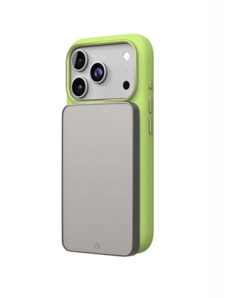 Чехол защитный VLP Aster Pro Case с MagSafe для iPhone 17 Pro, лайм