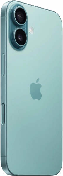 смартфон apple iphone 16 256 гб, teal (nano-sim + esim)