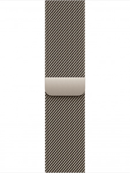 умные часы apple watch s10 42 mm natural titanium case with natural milanese loop