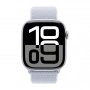 умные часы apple watch s10 46 mm silver aluminum case sport loop
