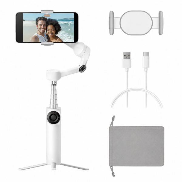 стабилизатор insta360 flow 2 ai tracker bundle (summit white)