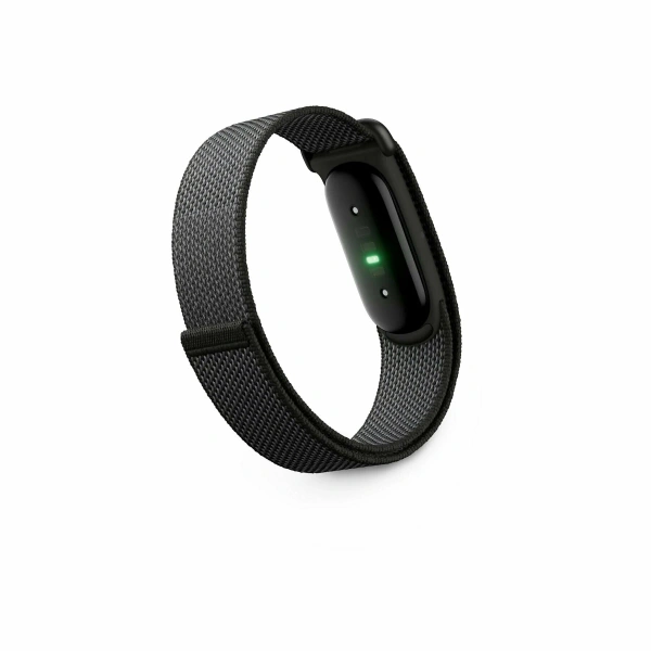 фитнес-браслет google fitbit air, obsidian (матовый черный)